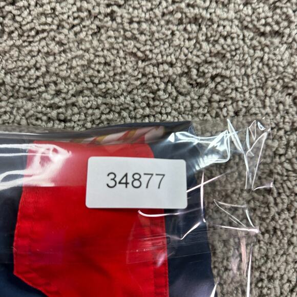 Budweiser Board Shorts Mens 38 Blue Red Polyester Bathing Suit Swimming READ - Picture 12 of 12